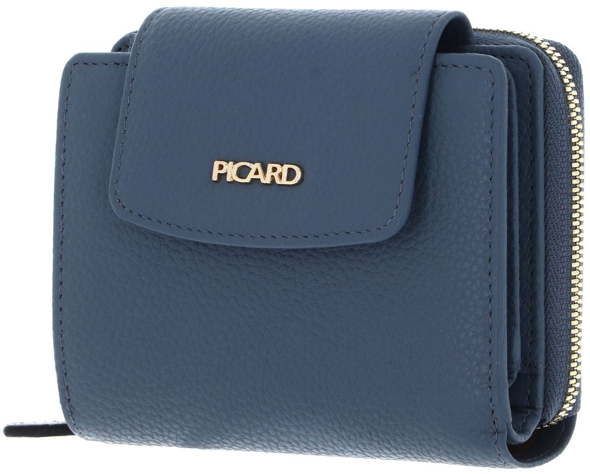 PICARD portemonnee Java 1 Wallet Denim blauwgrijs
