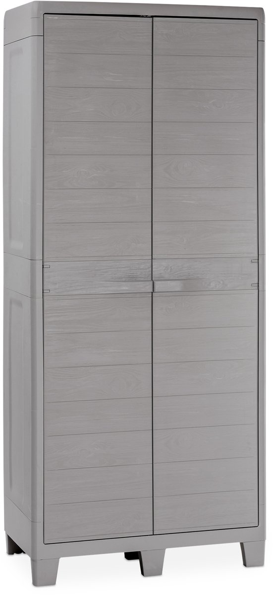 Toomax Woody's XL opbergkast hoog - lichtgrijs/donkergrijs
