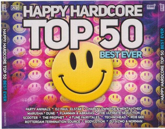 Happy Hardcore Top 50 - Best Ever (CD)