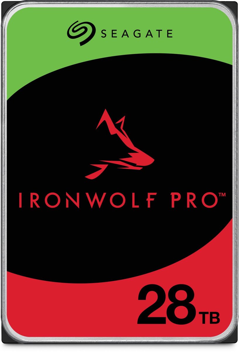 Seagate IronWolf Pro 28 TB harde schijf