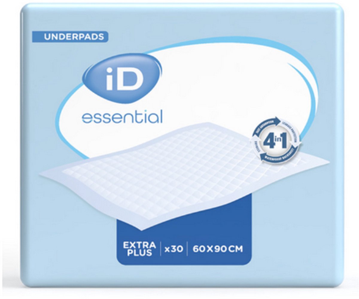 ID Essential Underpads Extra Plus 60 x 90 cm - 1 paquet de 30 protections