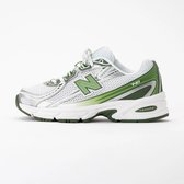 New Balance 740 - Sneakers - Unisex - White Alpine Green