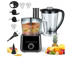 Keukenmachine 2.5L - Professionele Foodprocessor met Mengkom - 1000W Motor - EU Stekker - Voor Soepen, Sausen en Deeg