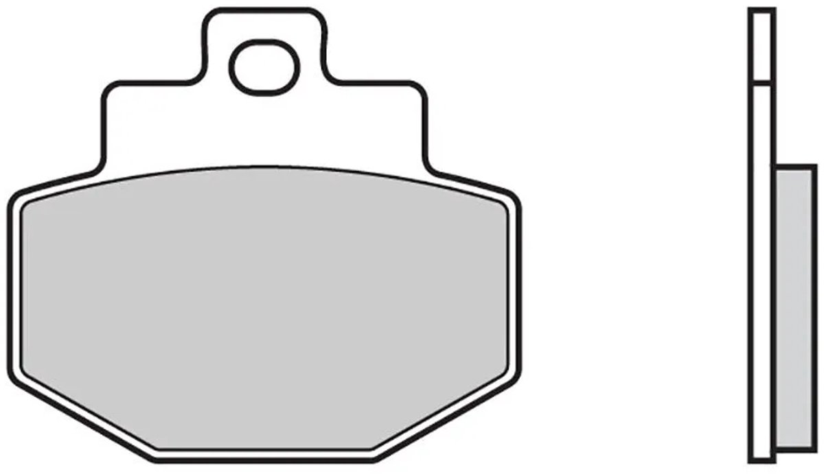 Brembo 07047 Remblokken Transparant