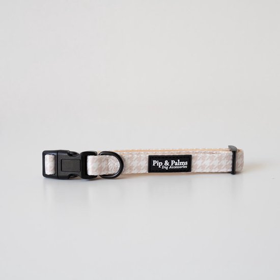 TSPRO Tactische Hondenhalsband Dikke Hondenhalsband met Metalen Gesp Verstelbaar Basishalsbanden Hond Zware Hondenhalsband Geschikt voor Hond Nek van 48-55 cm (Rood L