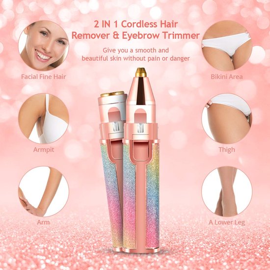 Eyebrow trimmer- Wenkbrauw- Epileren-Wenkbrauw epileren- Epileerapparaat- Epilator