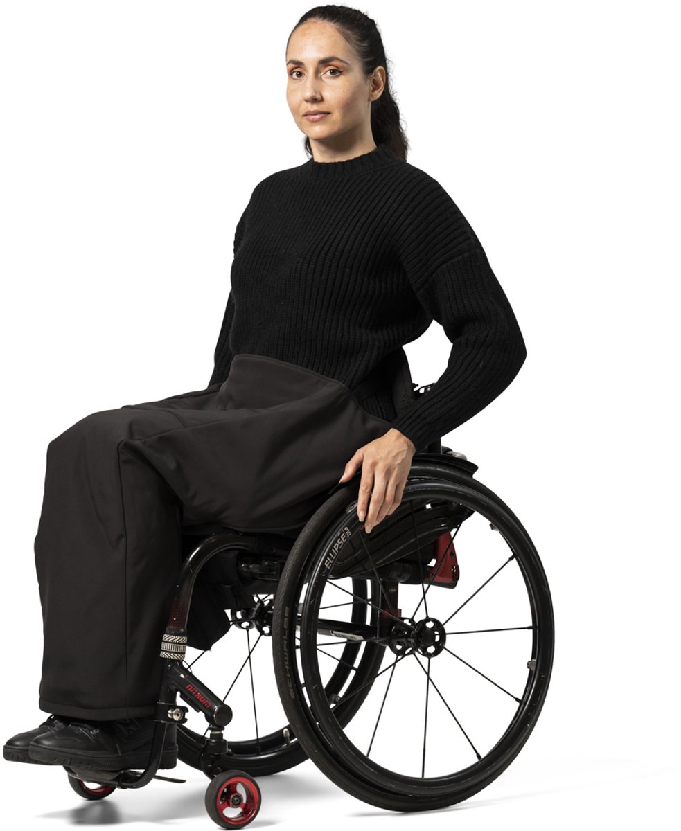MOS - Rolstoel - Beenhoes Storm - Softshell - Waterafstotend - Small