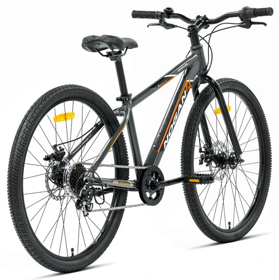 Nogan Gravel PRO - Lichtgewicht Kinderfiets - 26 inch - 7 versnellingen - Grijs van Nogan — afbeelding 3
