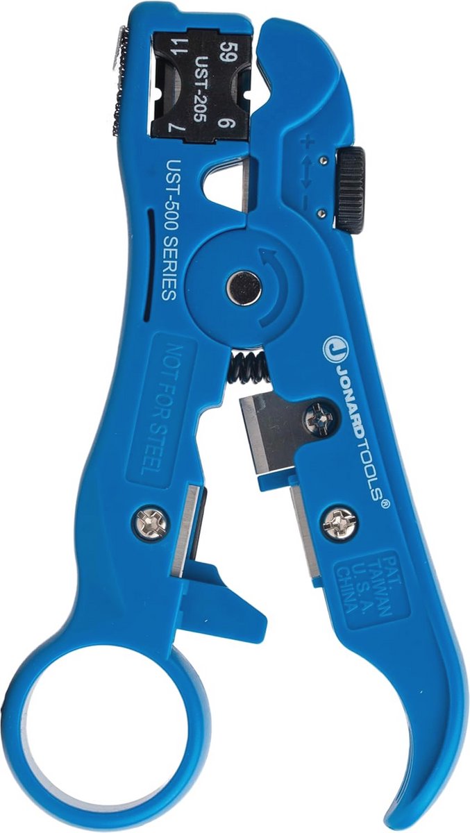 Universele Kabelstripper voor Coaxiale Kabels - Geschikt voor RG59/6 en 7/11