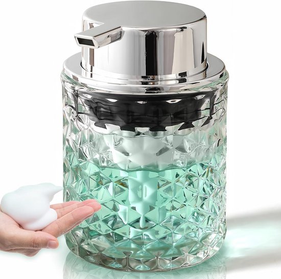 Schuimende zeepdispenser, 150 ml navulbare pompfles voor