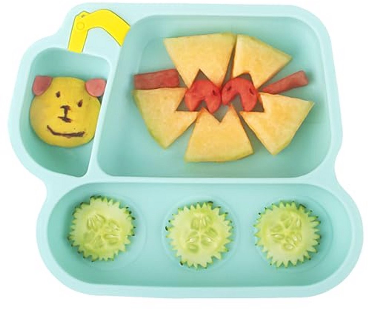 Siliconen Baby- en Kinderborden - Antislip, BPA-vrij, Magnetron- en Vaatwasserbestendig