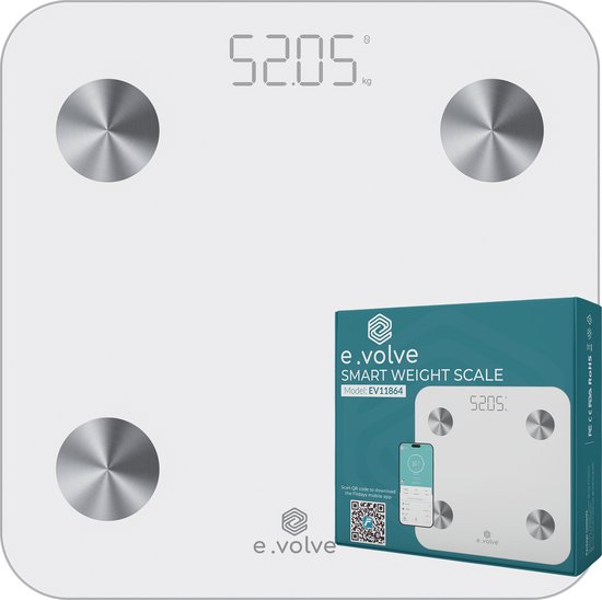 e.volve Weegschaal Personenweegschaal Digitaal