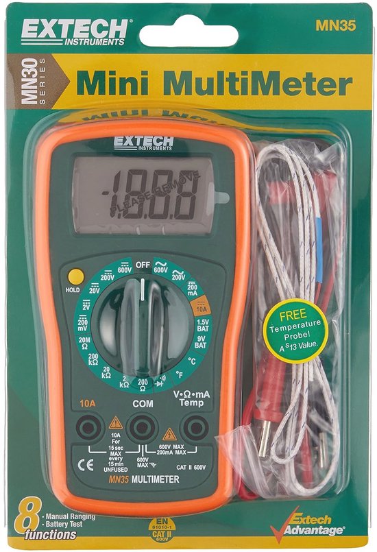 Mini Ware Multimeter Digitale Mini Multimeter | bol