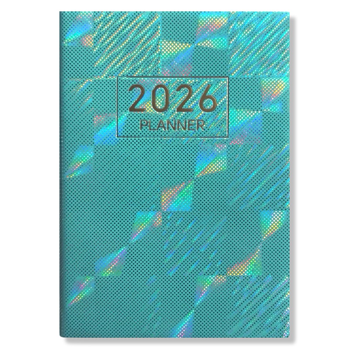 2026 Mini Pocket Agenda - Weekagenda 7D/2P - Softcover Groen - 7,5x10,5cm