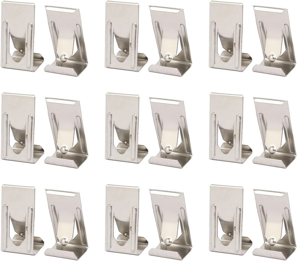 Metalen veerklemmen voor fotolijsten en knutselen - 30 stuks