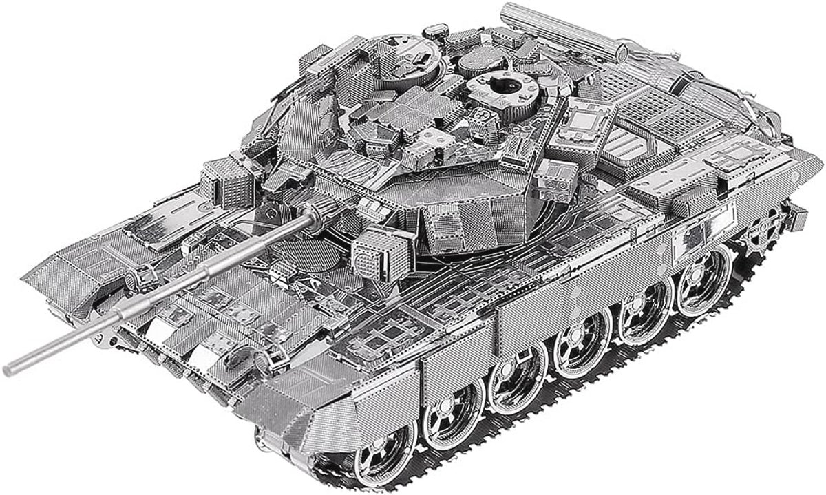 3D metaal puzzelset volwassenen tank modelbouwset
