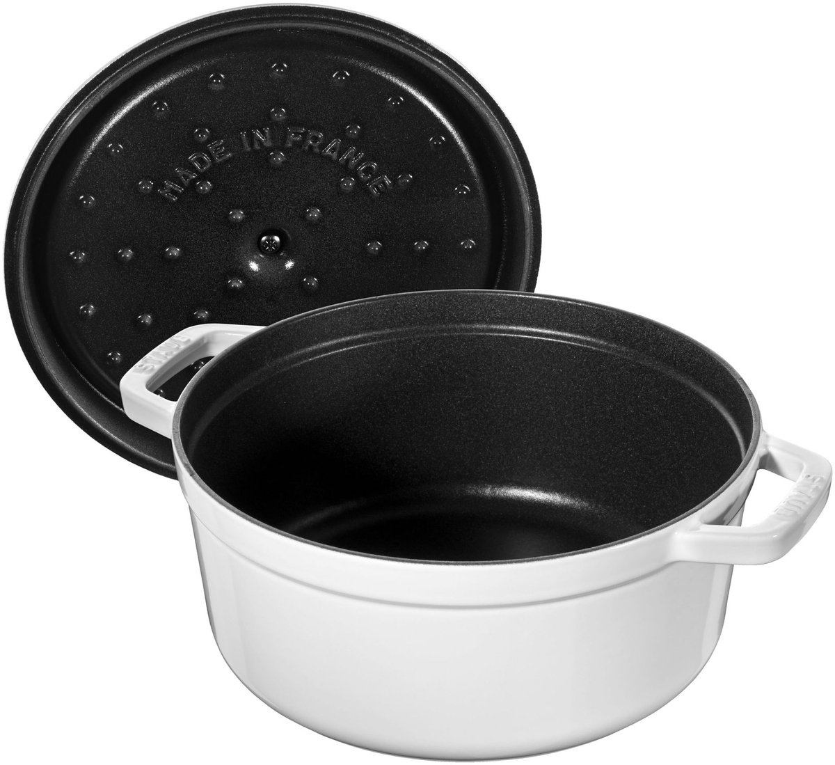 Staub Braadpan La Cocotte 26cm 5.25L wit