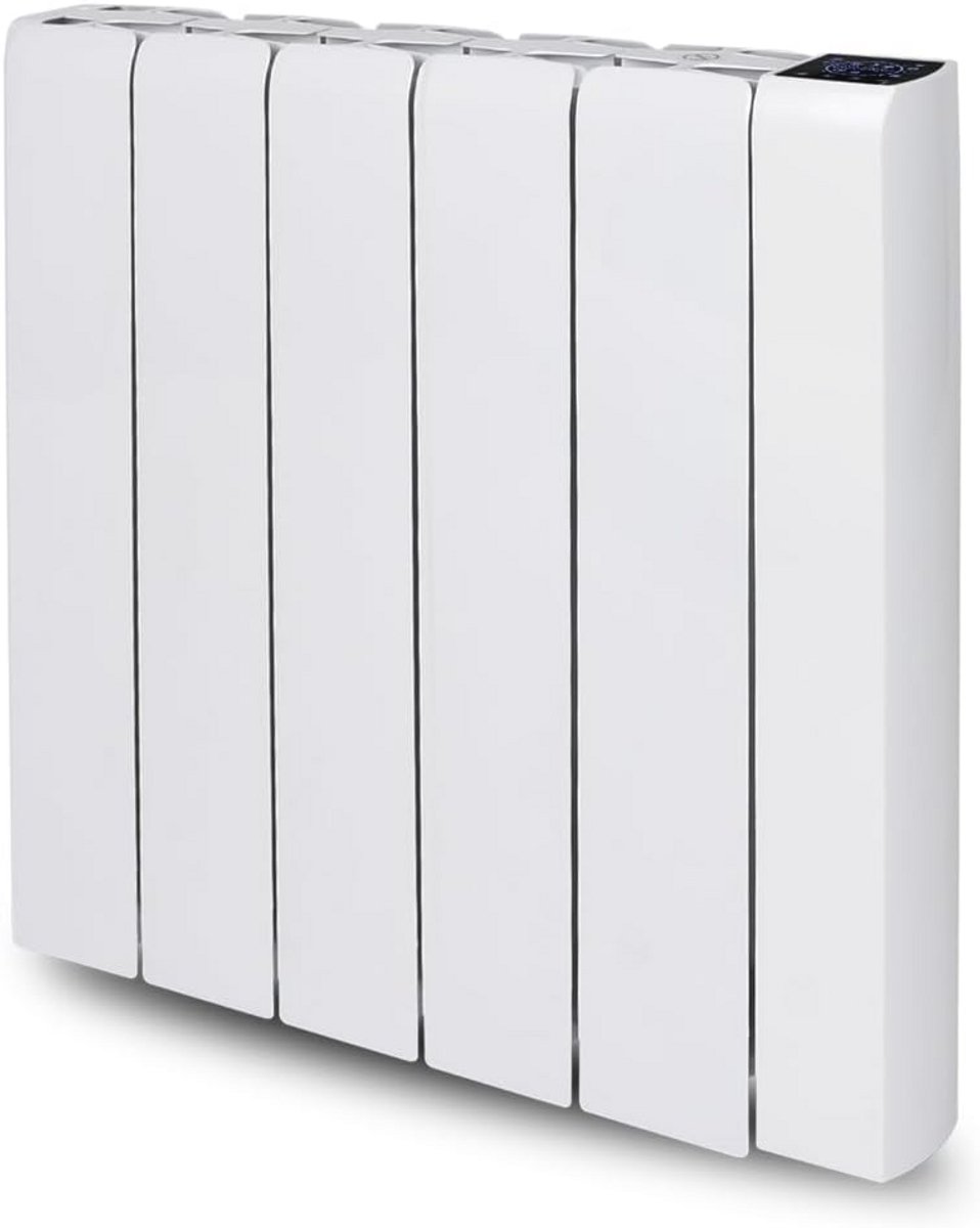 Keramische Traagheidsradiator 1500W met 7-daagse Timer en LED Thermostaat