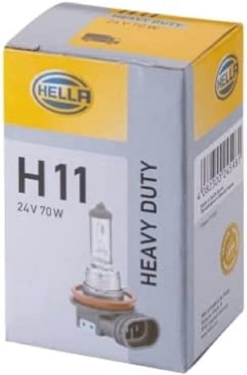 Zware Halogeen Gloeilamp H11 - 24V - 70W - PGJ19-2 - 1 Stuk