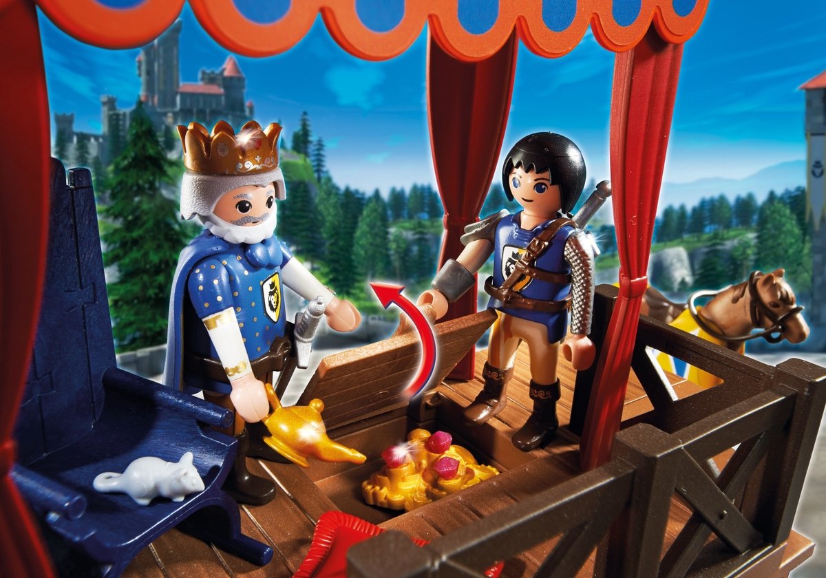Playmobil Koningstribune met Alex - 6695 — afbeelding 4