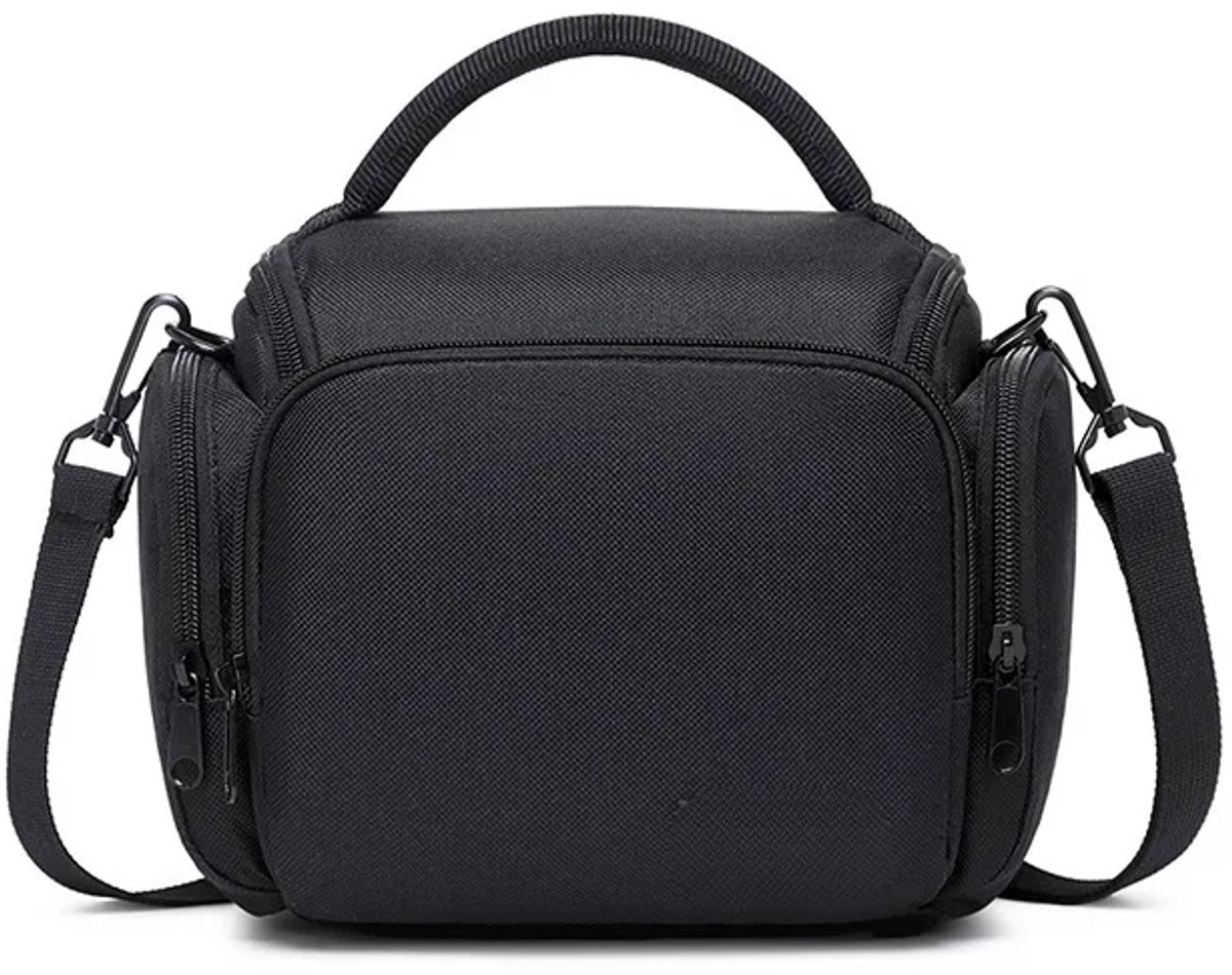 Qendore Palermo 4L schoudertas cameratas fototas voor Canon Nikon Olympus Fuji Pentax Sony foto camera video