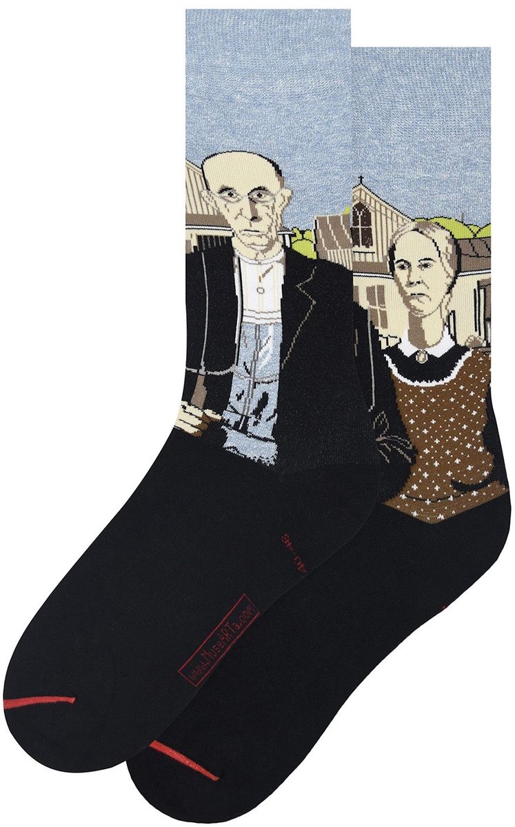 Grant Wood - American Gothic 40-46