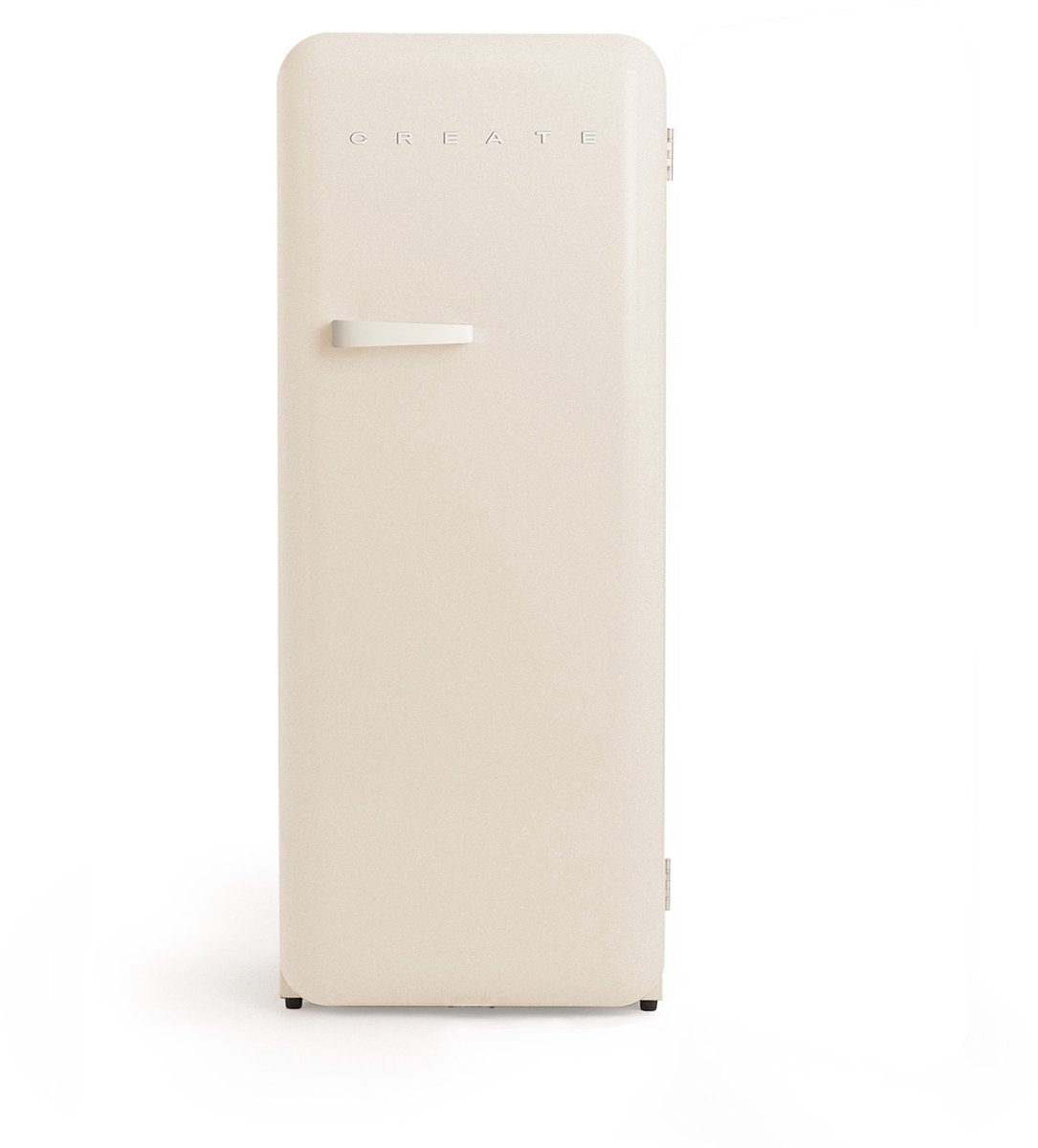 CREATE - Koelkast in retrostijl - Gebroken wit - Handvat Gebroken wit - FRIDGE RETRO 281L