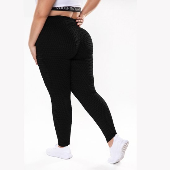 IMPULSE PLUS SIZE Anti-Cellulitis Legging voor Dames maat XXXL zwart — afbeelding 2