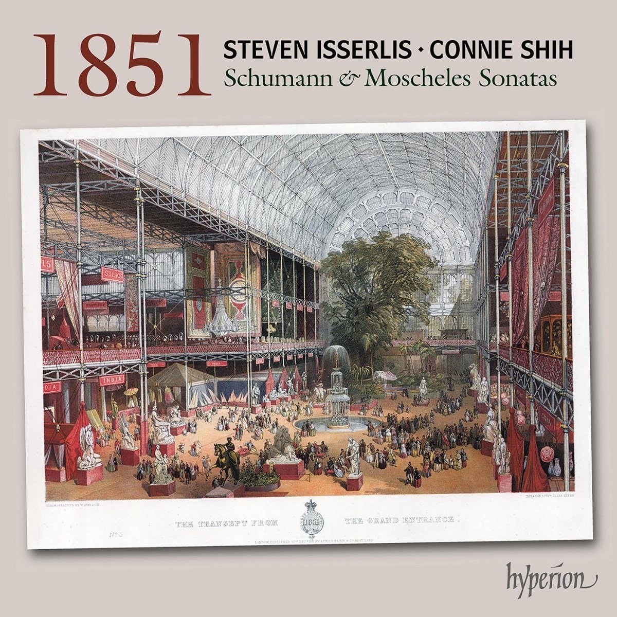 Connie Shih & Steven Isserlis - Schumann & Moscheles: 1851 Cello Sonatas (CD)