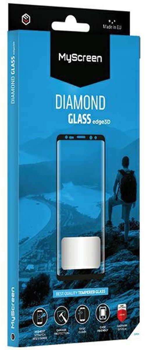 Myscreen Diamond Glass Edge 3D Voor Infinix Note 50S Gehard Glas Bescherming
