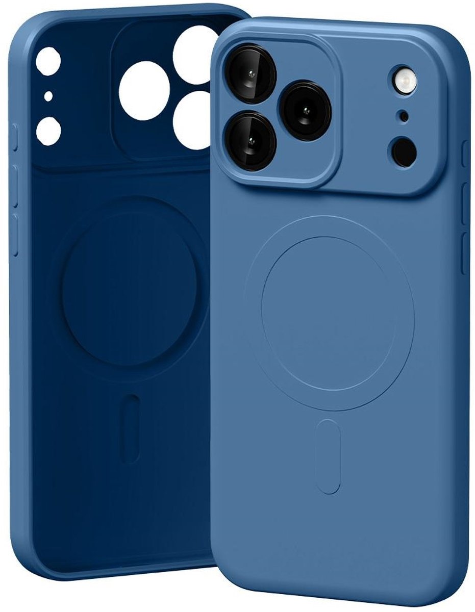 Mercury Semi-Silicone Magsave Hoesje Voor Iphone 17 Pro Max Magnetisch