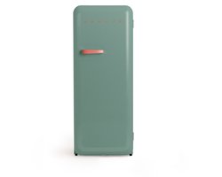 CREATE - Koelkast in retrostijl - Sage - Handvat Terracotta - FRIDGE RETRO 281L