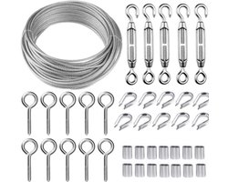 Roestvrijstalen Draadset – 30M×2mm, met M5-spanner, voor planten