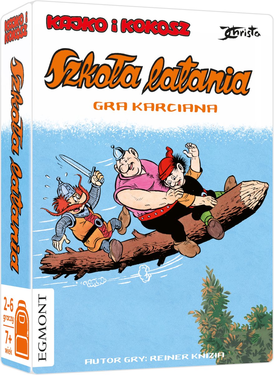 Szkoła Latania Kajko i Kokosz gra karciana