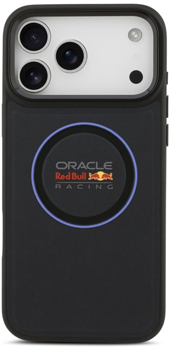 Red Bull Case Met Blauwe Ring En Metalen Knoppen Voor Iphone 17 Pro Max van Merkloos — afbeelding 2