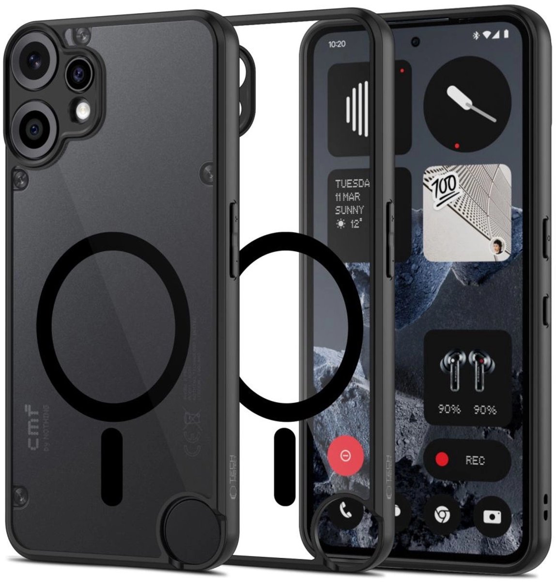 Tech-Protect Magmat Hoesje Voor Niets Cmf Phone 2 Pro Magsafe Bescherming