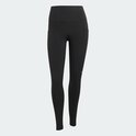 Zwarte legging met ClimaCool-technologie, ritszak aan de achterkant.