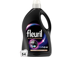 Product afbeelding van Fleuril Black vloeibaar wasmiddel - donkere was - 54 wasbeurten