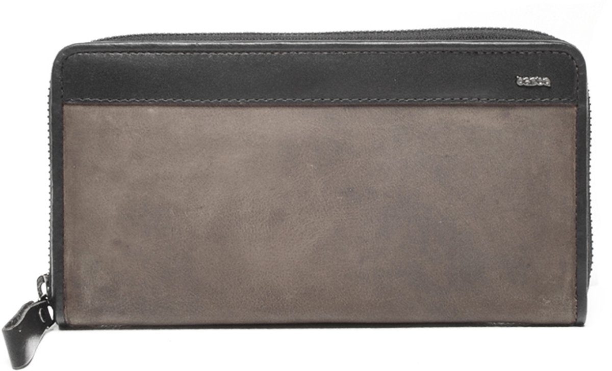 Barbarossa Leren Ruvido Laptoptas 15 inch Taupe