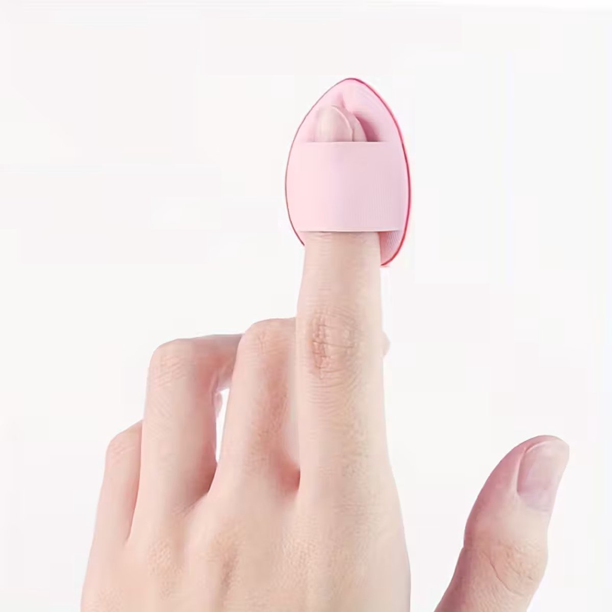 GEAR3000® mini make up spons - powder puff - make-up sponsje - voor foundation - poeder - roze - 3 stuks