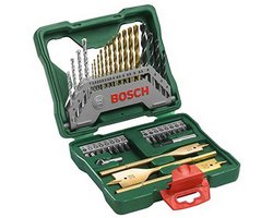 Bosch X-Line Borenset - 40-delig - Hout, metaal en steen