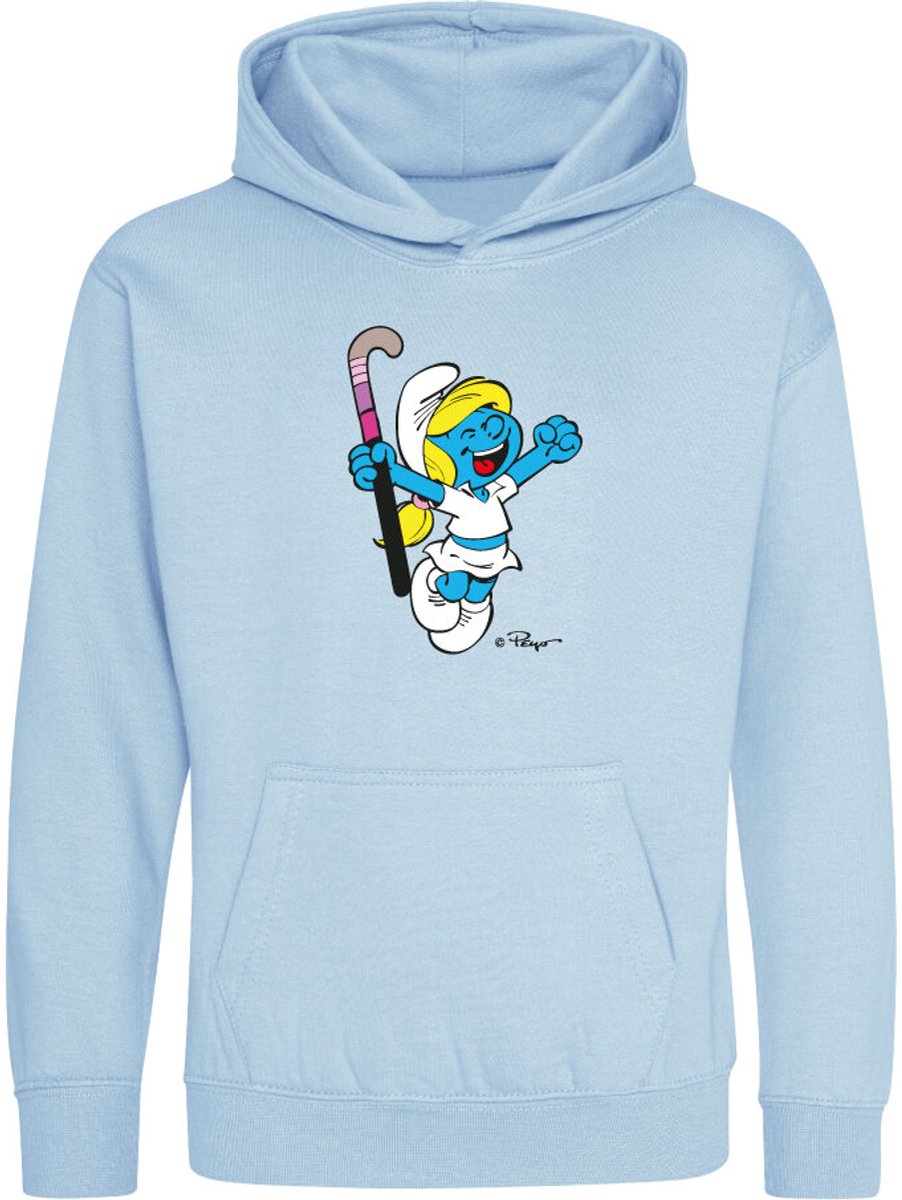 Hingly Hooded sweater Licht Blauw Smurfin Hockey