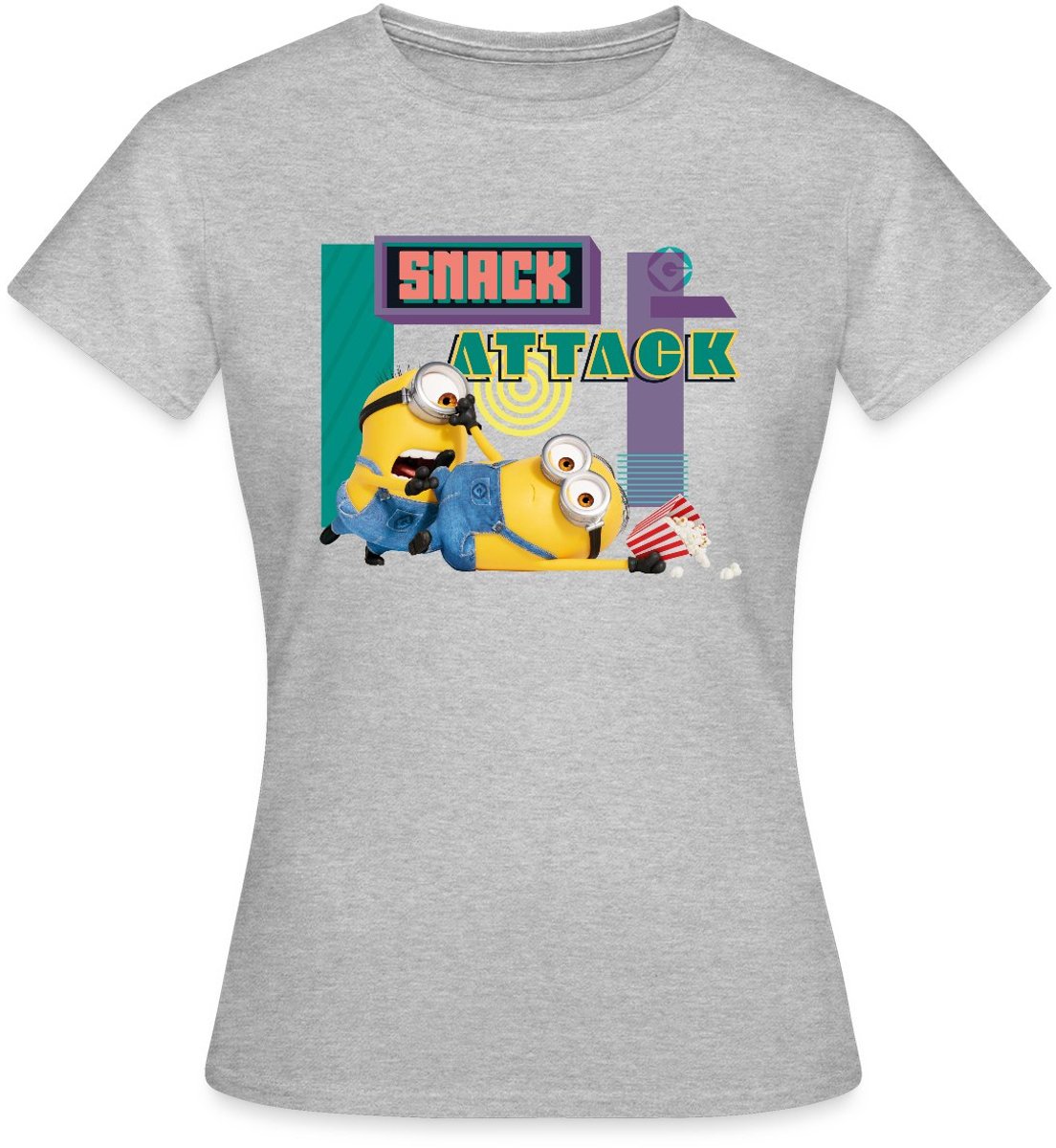 Minions Snack Attack T-Shirt Dames
