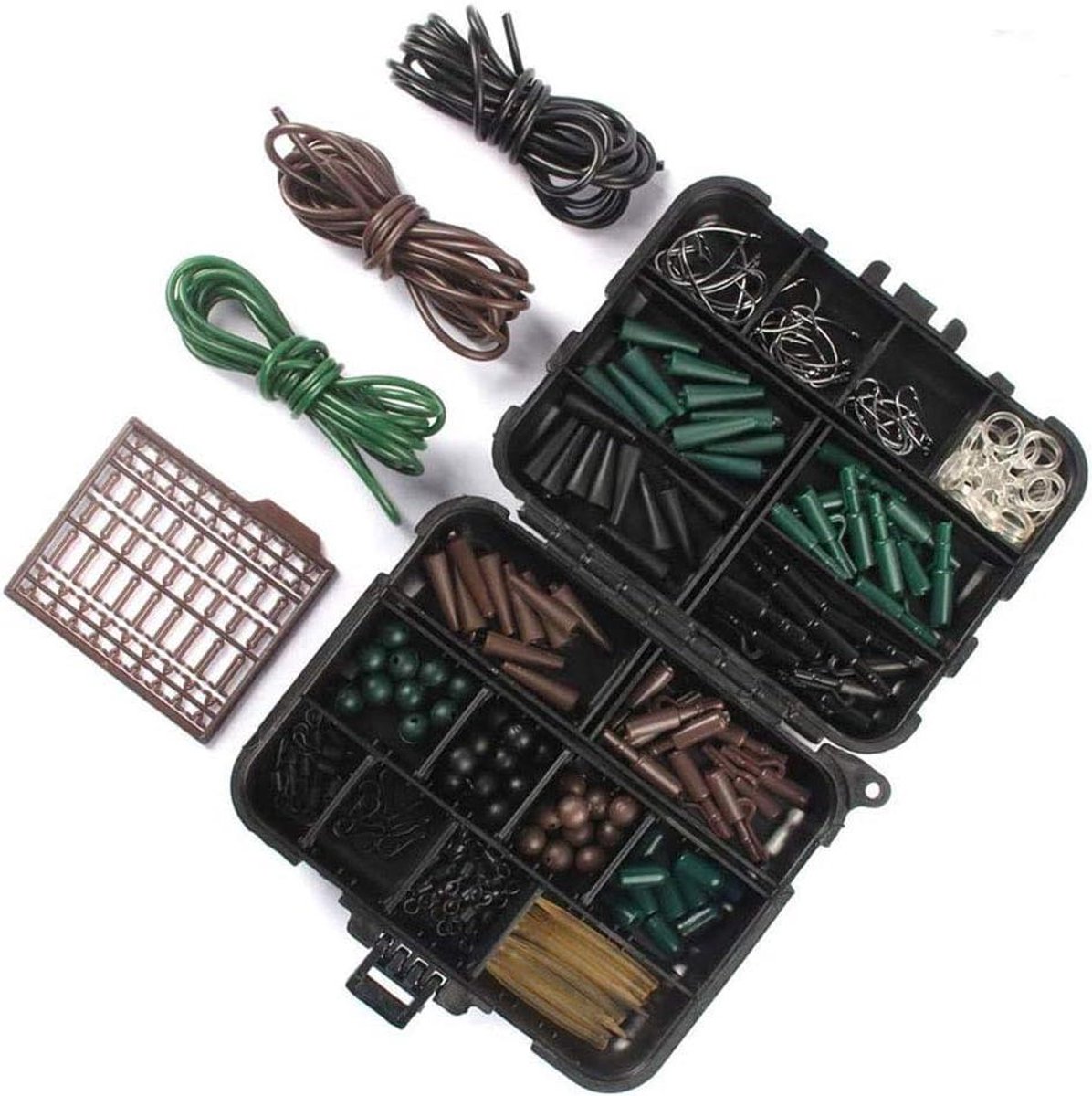 EGoods - Complete Vissen Accessoires Kit Set met Tackle Box en Vissersbenodigdheden