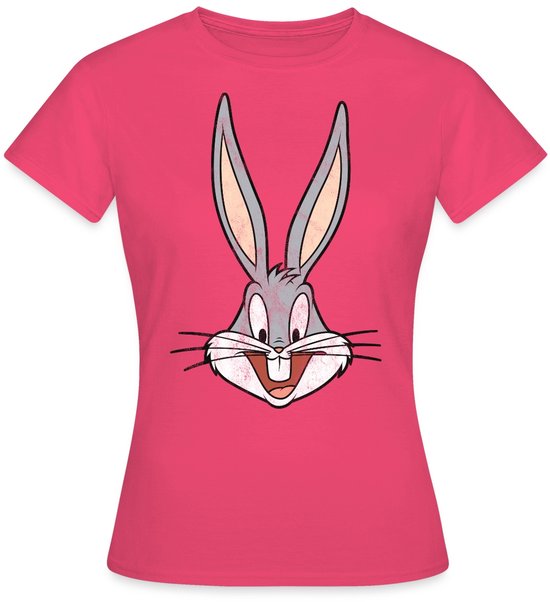 Looney Tunes Bugs Bunny Distressed T-Shirt Dames