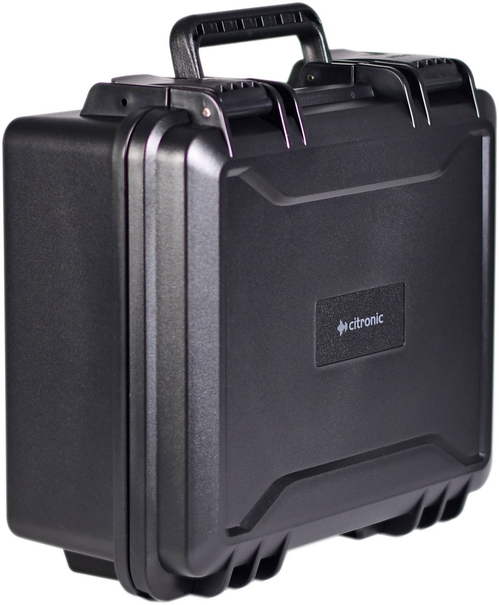 Citronic HDC295 Robuuste ABS-transportkoffer 295 x 265 x 142mm