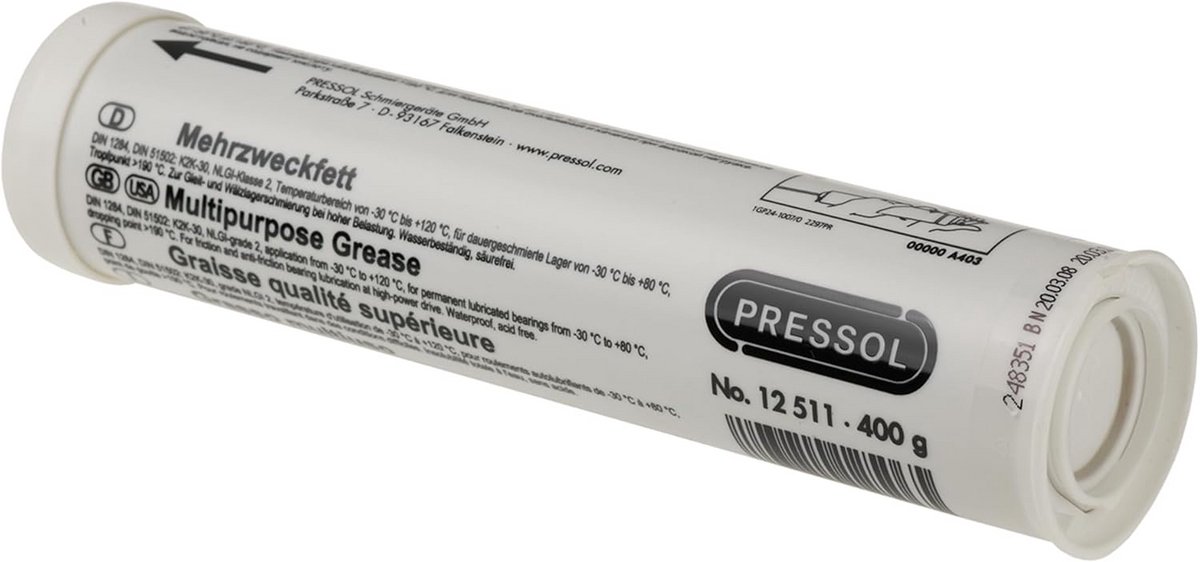 Multifunctioneel vetpatroon 400 g - wit