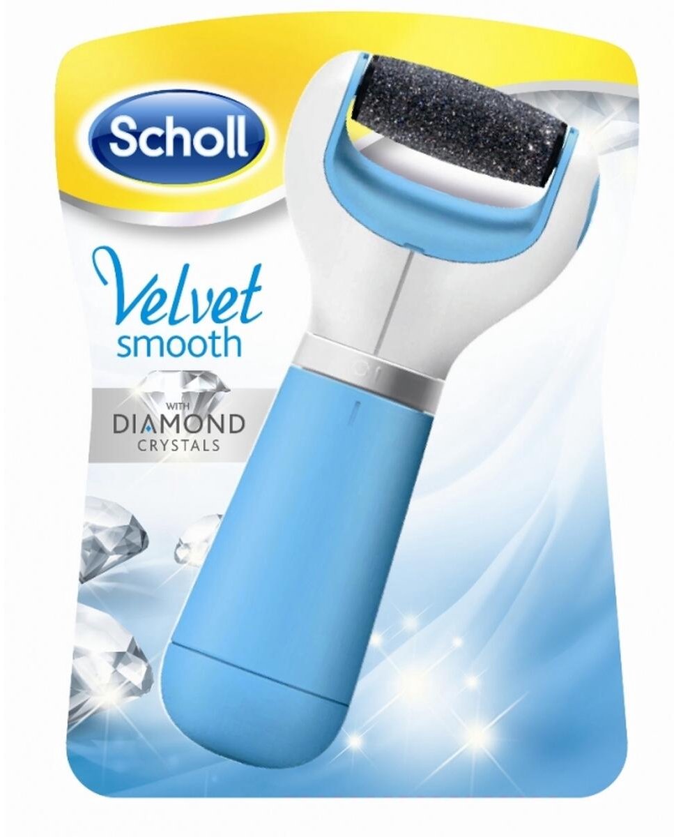 Bol.com Scholl Velvet Smooth Elektronische pedi Diament Voetvijl  - Scholl Velvet Smooth -Eeltverwijderaar-Scholl-Verwijdert op ... aanbieding