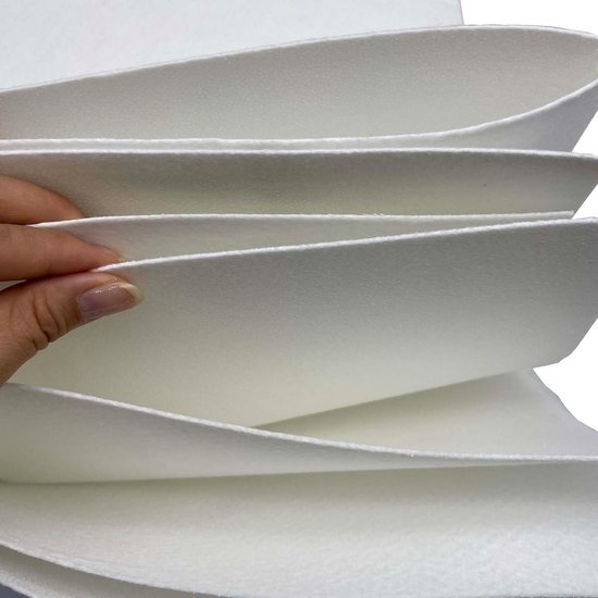 Fleece interface opstrijkbare insert lichtgewicht eenzijdige niet-geweven stof voor