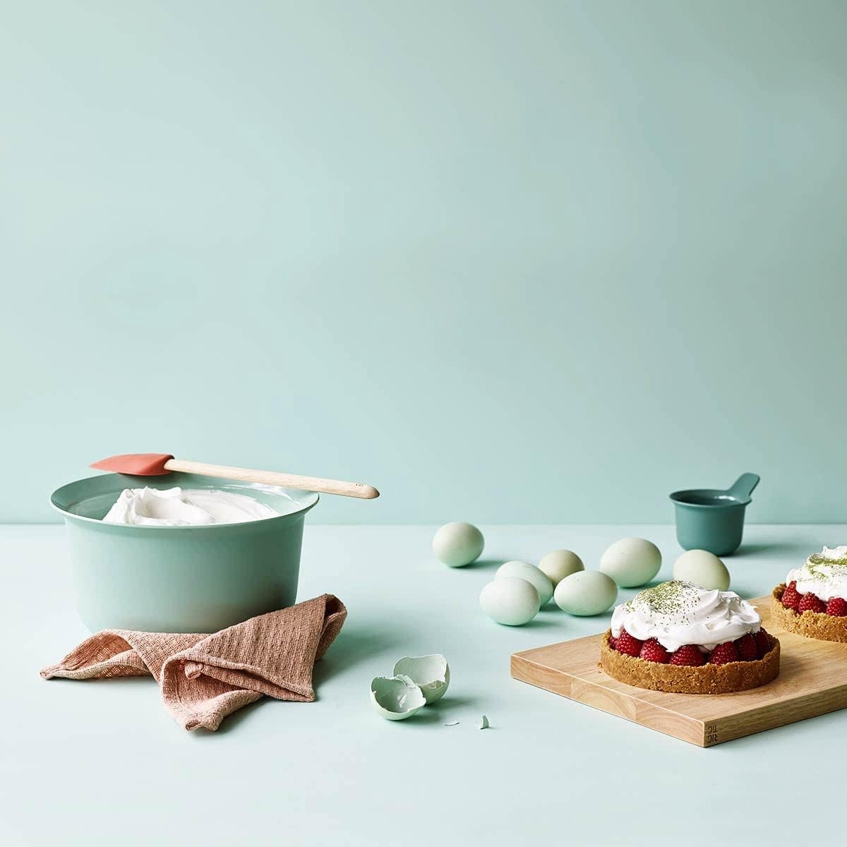 Houten deegspatel voor koekjes 28,5 cm